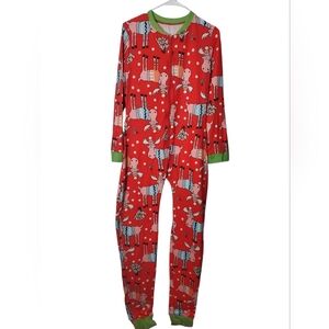 Christmas Moose Onesie Pajamas